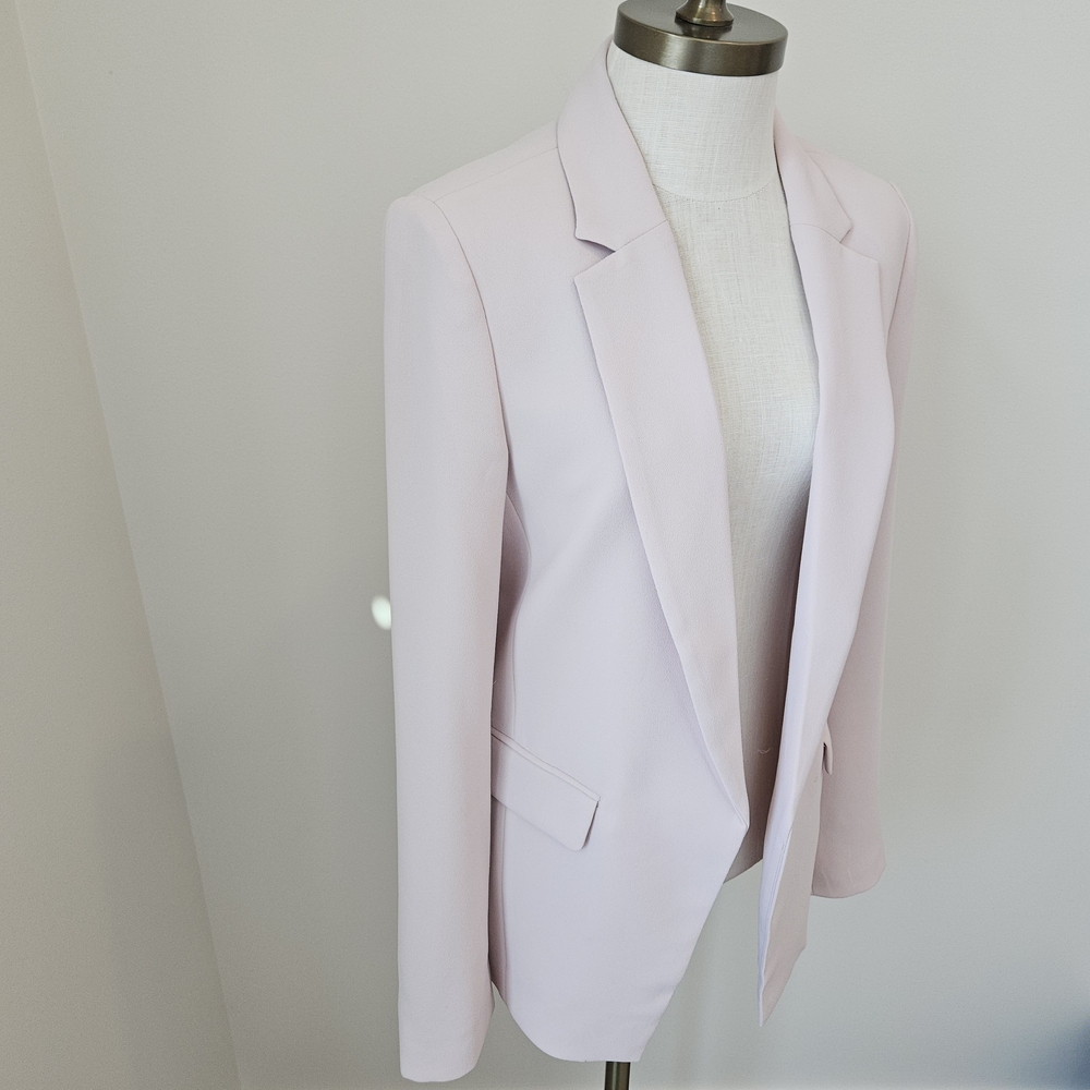 RW&CO. Light Pink Women's Suit Jacket - Picture 3 of 6